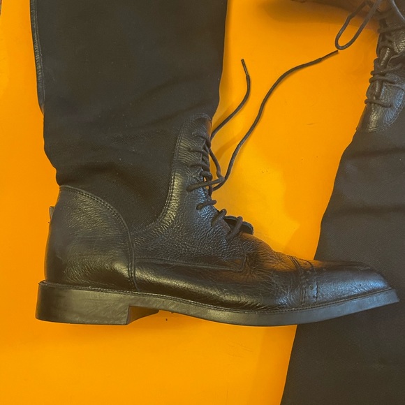 tuff rider boots black sz 8 1/2 - Picture 3 of 9